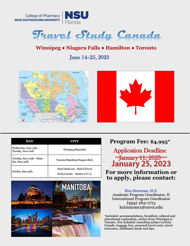 Travel Study Canada 2023